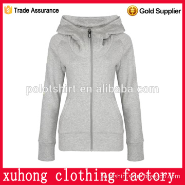 OEM services pocket sweatshirts plain quality clothes supplier hoodie women long
